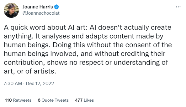AI social listening tweet